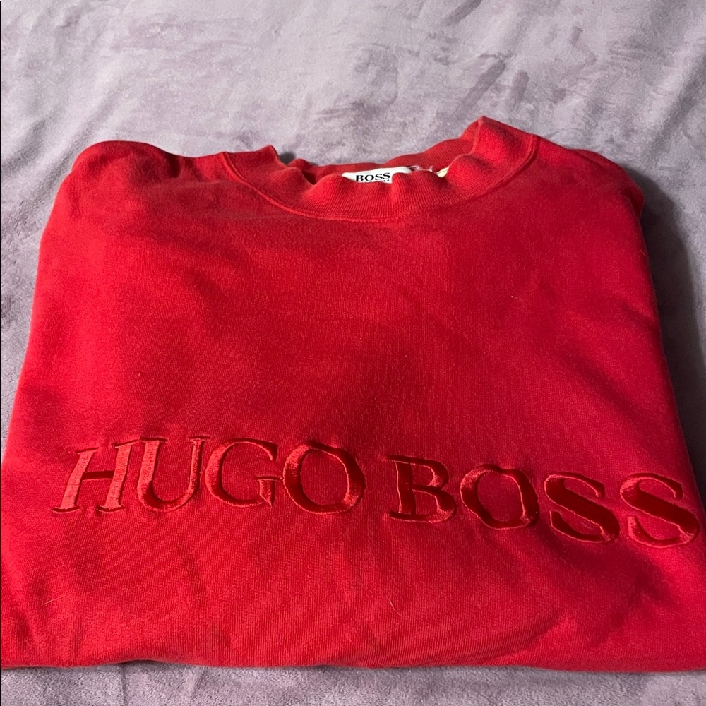 Hugo Boss Bold Red Crewneck